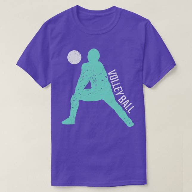 Volleyball Volleyball Spielergeschenk T-Shirt (Design vorne)