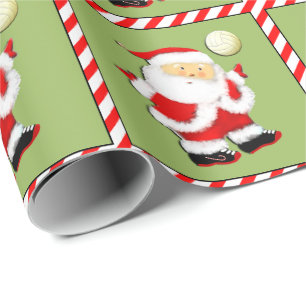 Volleyball Weihnachten Geschenkpapier