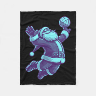 Volleyball Weihnachten Weihnachten Weihnachten Fleecedecke