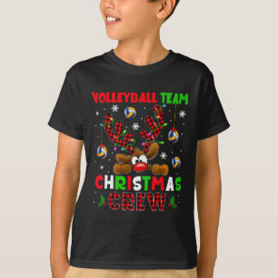 Volleyball Weihnachts-Crew Weihnachten Weihnachten T-Shirt