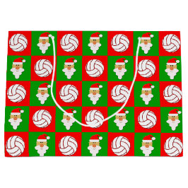 Volleyball & Weihnachts-Weihnachtsgeschenk Große Geschenktüte