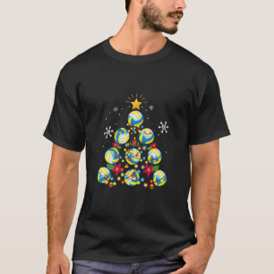 Volleyball Weihnachtsbaum Geschenke T - Shirt