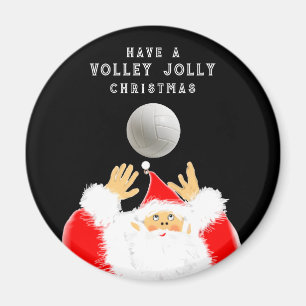 Volleyball Weihnachtsfest Kleine Geschenk Magnet