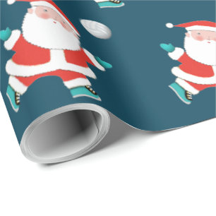 Volleyball-Weihnachtsgeschenk-Verpackungspapier Geschenkpapier