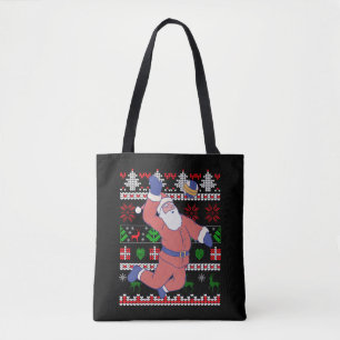 Volleyball Weihnachtsmann Hässliches Weihnachten
