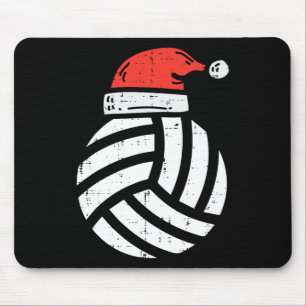 Volleyball Weihnachtsmannmütze Weihnachten Weihnac Mousepad