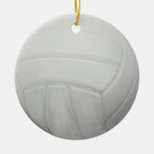 Volleyball-Weihnachtsverzierung Keramik Ornament