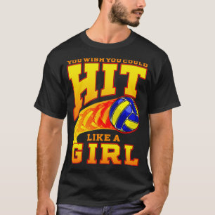 Volleyball, wie Sie es sich wünschen, könnte wie e T-Shirt