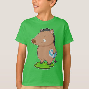 Volleyball-Wildschweinspieler Volleyball T-Shirt