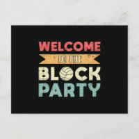 Volleyball Willkommen im Block Party Beach Ball