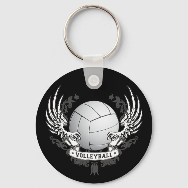 Volleyball Wings Schlüsselanhänger (Vorderseite)