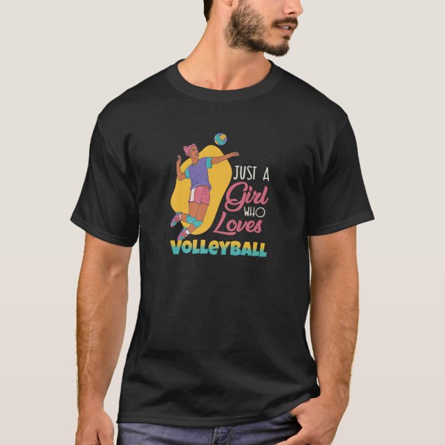 Volleyball Woman Player Mother Volleyball  Girl Wo T-Shirt (Vorderseite)