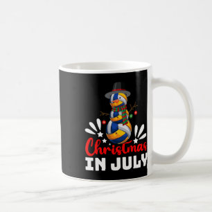 Volleyball Xmas Funny Volleyball Snowman Weihnacht Kaffeetasse