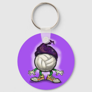 Volleyball-Zauberer Schlüsselanhänger