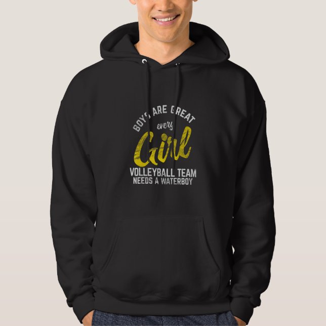 Volleyballer For A Player Of Volleyball 1 Hoodie (Vorderseite)