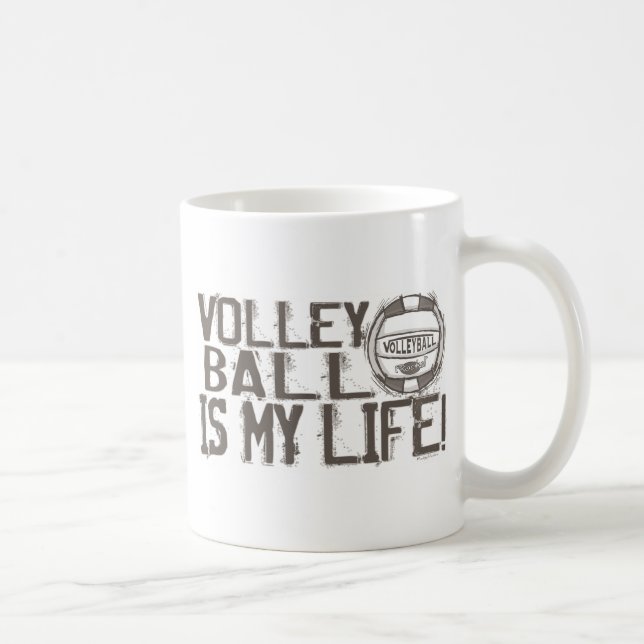Volleyballfelsen Tasse (Rechts)