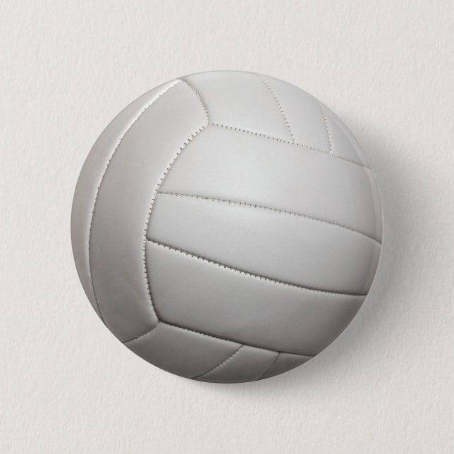Volleyballknopf Button (Vorderseite)