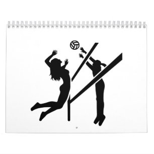 Volleyballmädchen Kalender