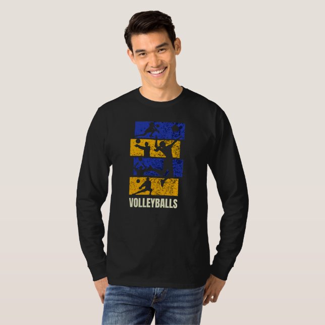 Volleyballs T-Shirt (Vorne ganz)
