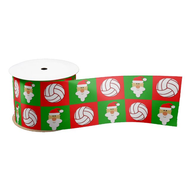 Volleyballs & Weihnachtsgeschenke Satinband (Spule)