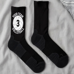 Volleyballspieler Benutzerdefinierter Teamname und Socken