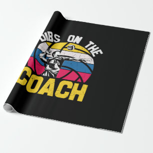 Volleyballspieler   Freiwild Für Den Trainer Geschenkpapier