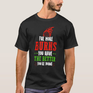 Volleyballspieler Handverbrennungen Volleyball T-Shirt