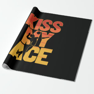 Volleyballspieler Kiss My Ace Geschenkpapier