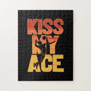 Volleyballspieler   Küss mein Ass Puzzle