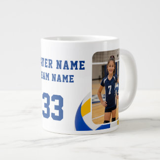 Volleyballspieler Name Nummer Team 2 Fotos Jumbo-Tasse