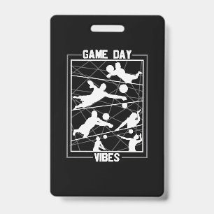 Volleyballspieler Spieltagsvibes Ausweis