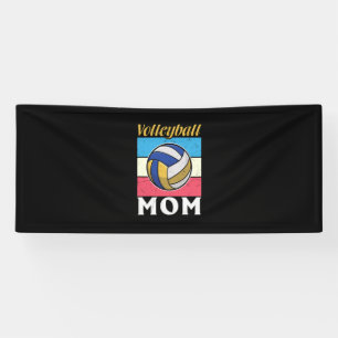Volleyballspieler   Volleyball-Mutter Banner