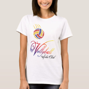Volleyballspiker-Küken T-Shirt