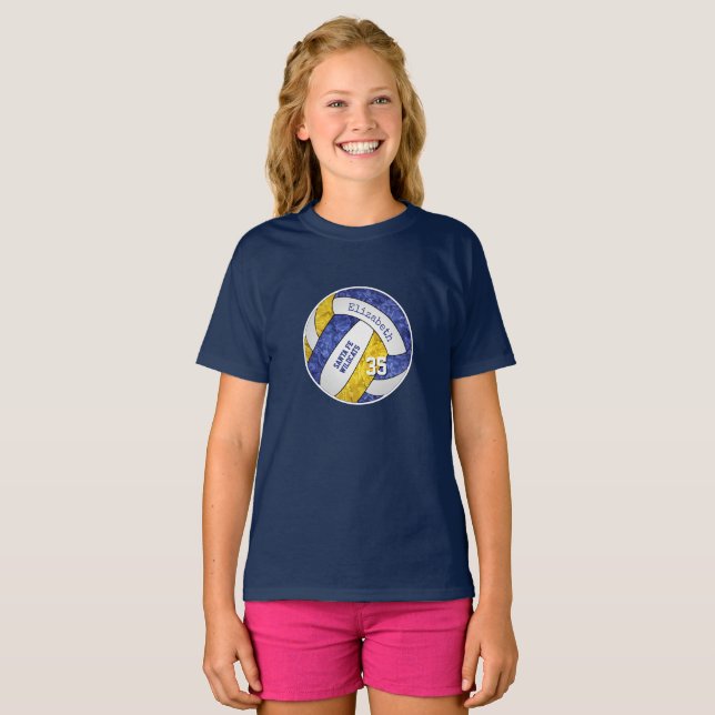 Volleyballteam T-Shirt (Vorne ganz)
