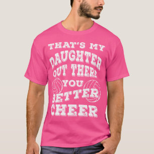 Volleyballtochter Funny für Mama und Vater T-Shirt