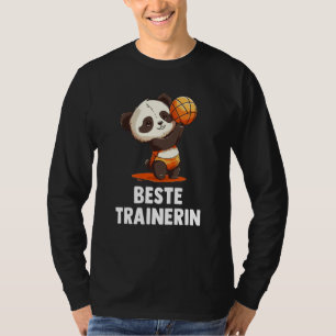 Volleyballtrainer Baby-Panda Volleyballtrainer T-Shirt