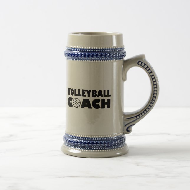 Volleyballtrainer Bierglas (Rechts)