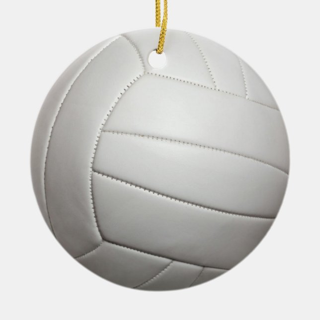 Volleyballverzierung Keramikornament (Vorne)
