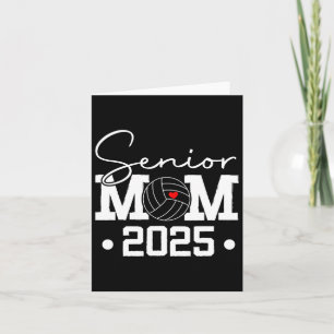 Volleybyll Abschluss Mommy Senior Mama Cl von 2025 Karte