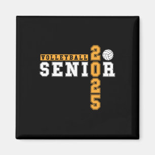 Volleybyll Senior Night Volleybyll Senior 2025 Gra Magnet
