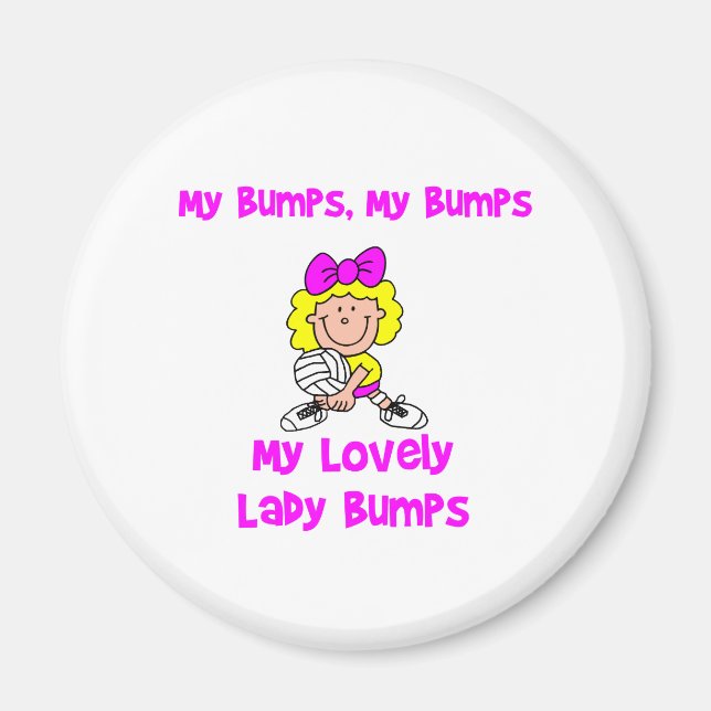 VolleyChick My Bumps Magnet (Vorne)