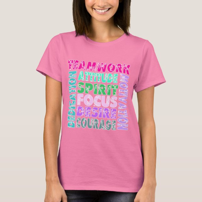VolleyChick Teamwork T-Shirt (Vorderseite)