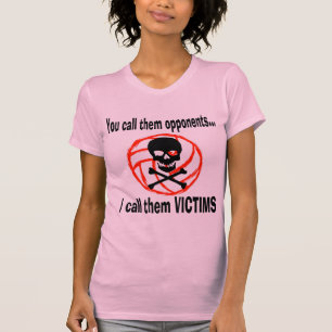 VolleyChick VolleyVictim T-Shirt
