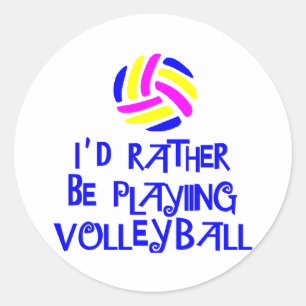 VolleyChick's Rather Runder Aufkleber