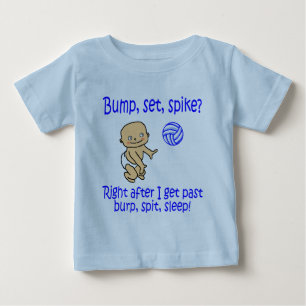 VolleyChicks Stoß-Set-Spitze Baby T-shirt