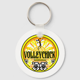 VolleyChickSunshine Schlüsselanhänger