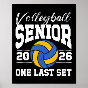 Volleyll Senior 2026 Ein letzter Satz Senior Volle Poster