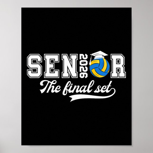 Volleyll Senior 2026 Final Set Senior Volleyll Pla Poster (Vorne)