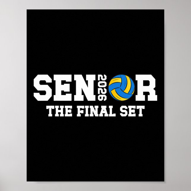 Volleyll Senior 2026 Final Set Senior Volleyll Pla Poster (Vorne)