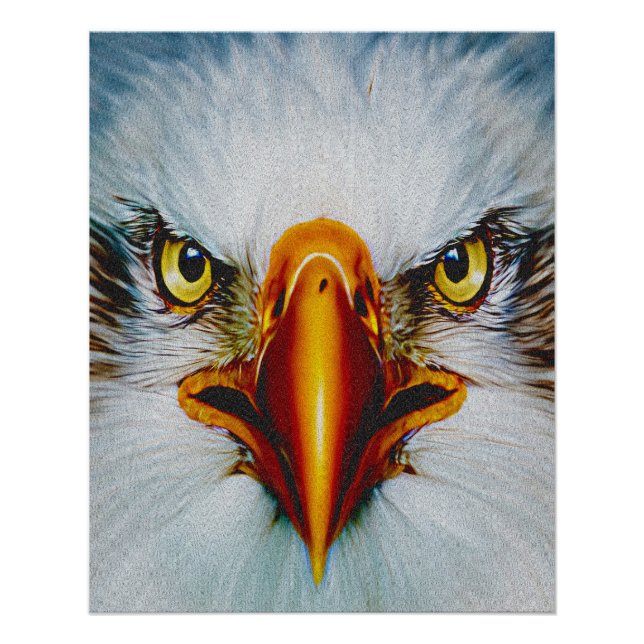 Vollface Eagle Poster (Vorderseite)